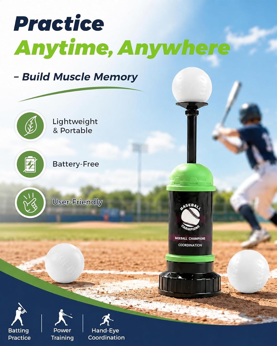 TANYO Baseball Tee Popper Trainer