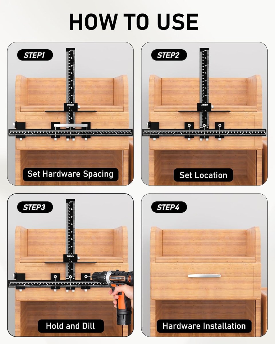 TANYO Cabinet Hardware Jig